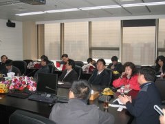 香港媒體河北訪問(wèn)團(tuán)參觀考察常宏裝飾公司